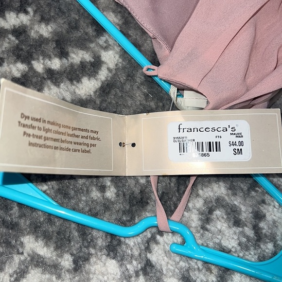 Francesca’s midi light pink/sand colored dress - Picture 3 of 5